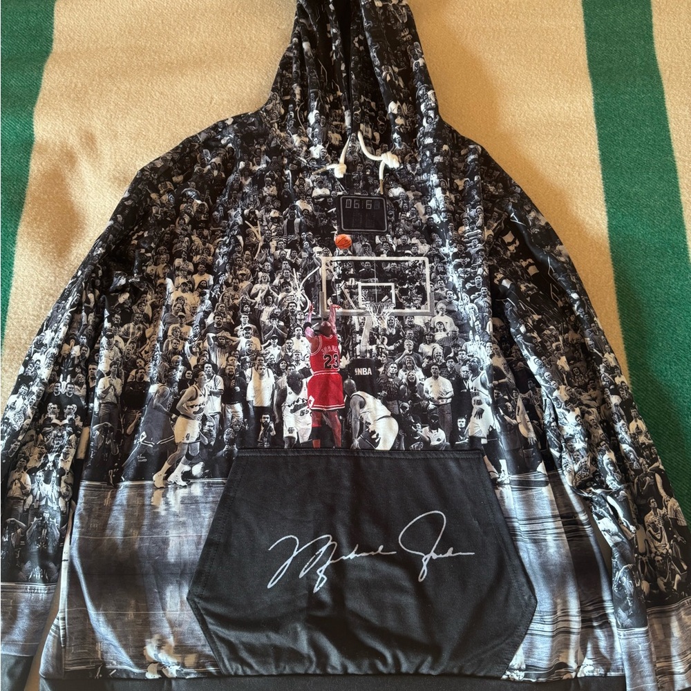 Graphic Basketball Hoodie